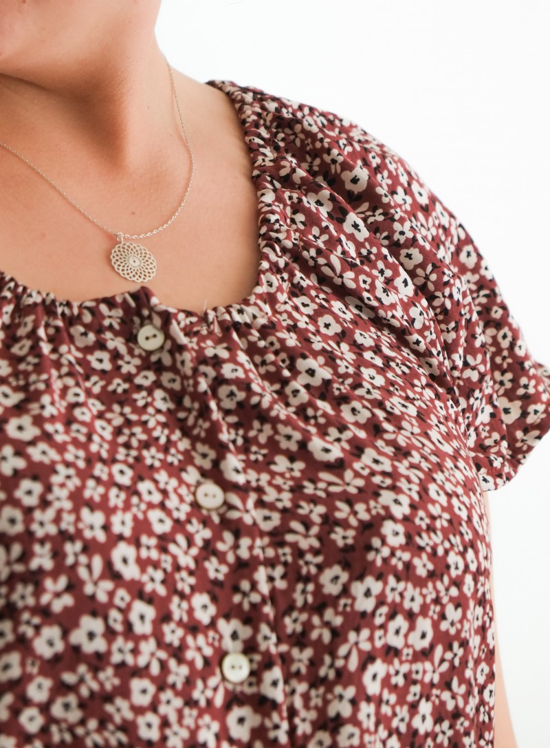 2022 Leyla kleid Bluse