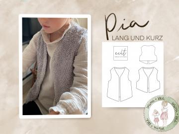 Weste Pia (lang+kurz)