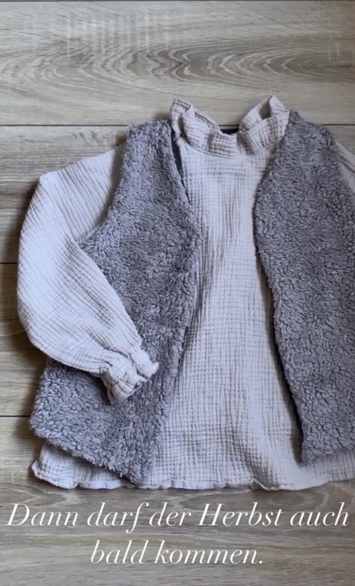 Weste Pia (lang+kurz)