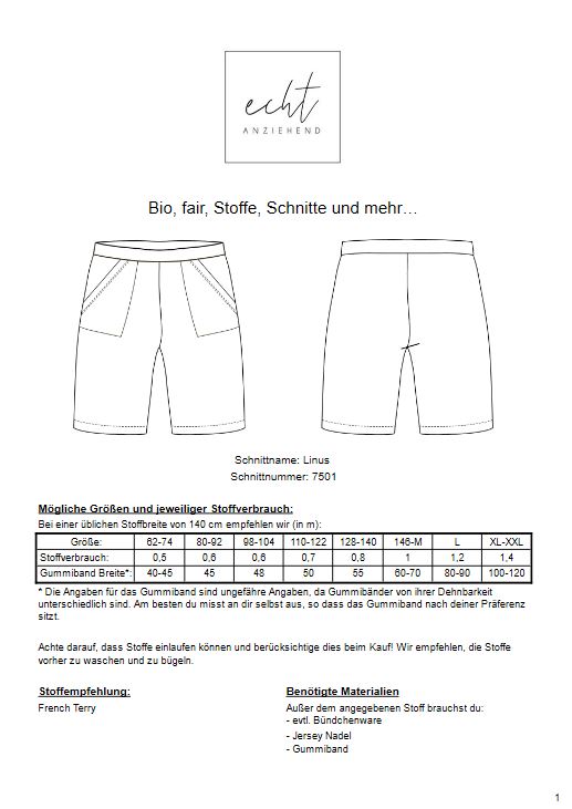 7501 Linus Shorts