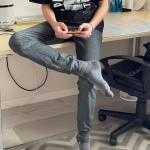 7504 gemütliche Hose Hans